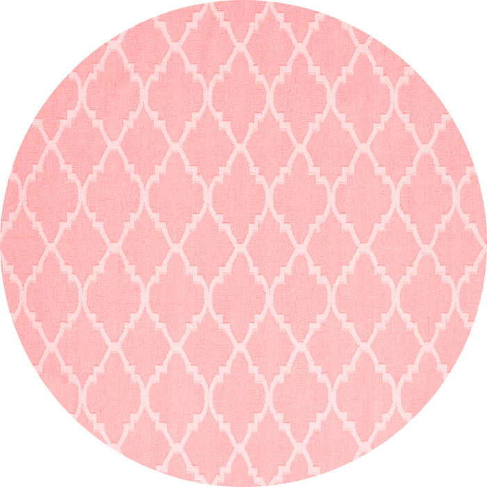 Machine Washable Trellis Red Modern Rug, wshcon2427red