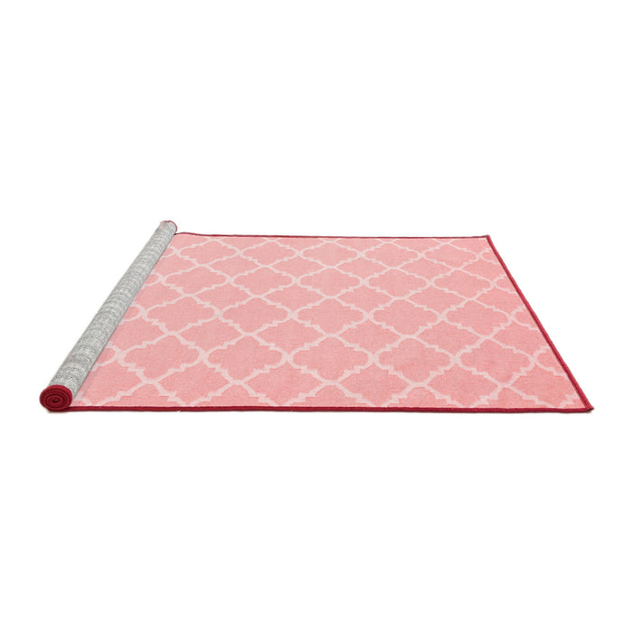 Modern Red Washable Rugs