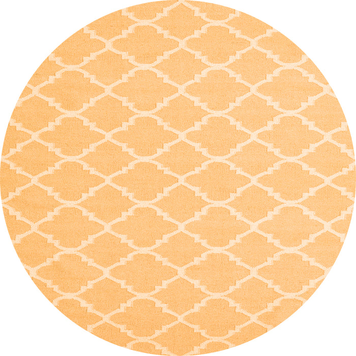 Machine Washable Trellis Orange Modern Area Rugs, wshcon2427org