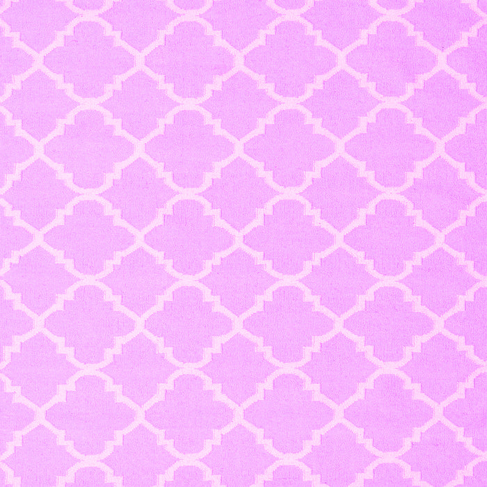 Machine Washable Trellis Pink Modern Rug, wshcon2427pnk