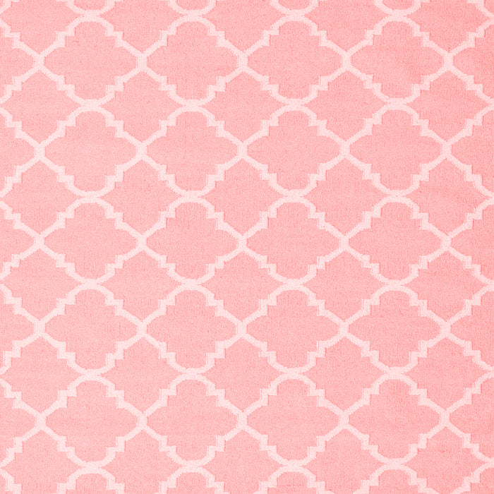 Machine Washable Trellis Red Modern Rug, wshcon2427red