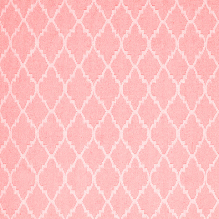 Machine Washable Trellis Red Modern Rug, wshcon2427red