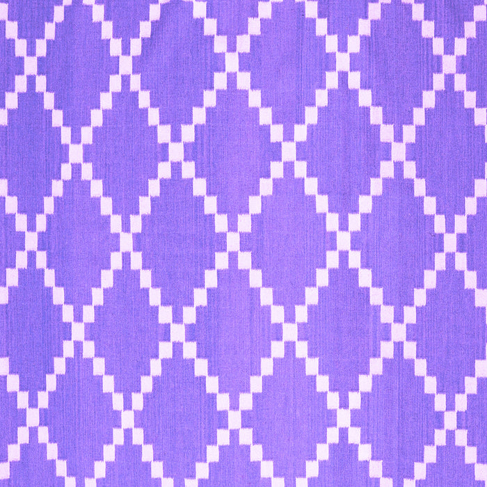 Square Abstract Purple Contemporary Rug, con2428pur