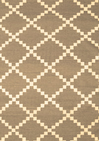 Abstract Brown Contemporary Rug, con2428brn