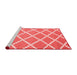 Contemporary Red Washable Rugs