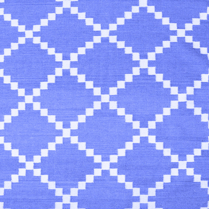 Machine Washable Abstract Blue Contemporary Rug, wshcon2428blu
