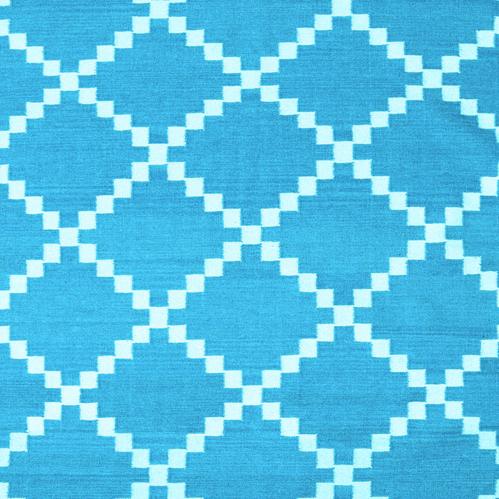 Abstract Light Blue Contemporary Rug, con2428lblu