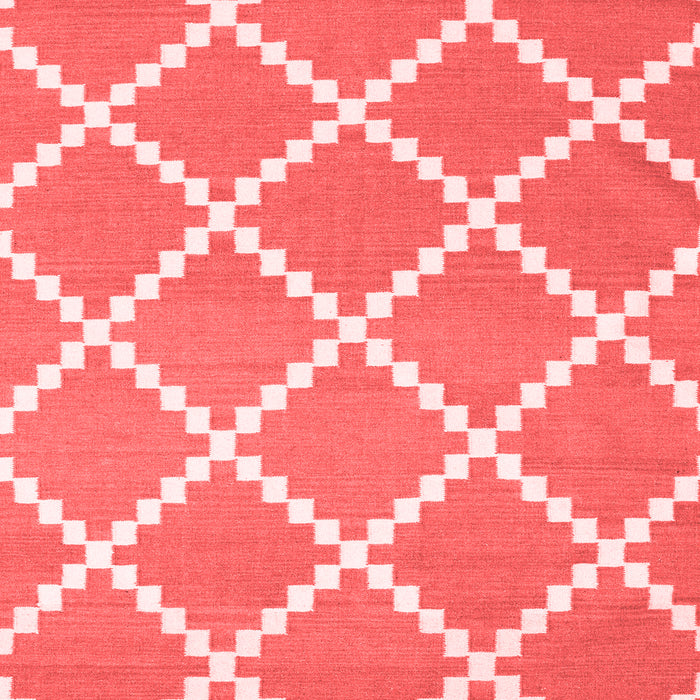 Abstract Red Contemporary Area Rugs