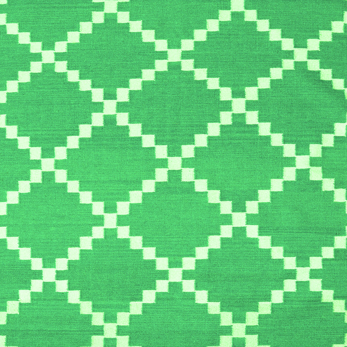 Abstract Green Contemporary Rug, con2428grn