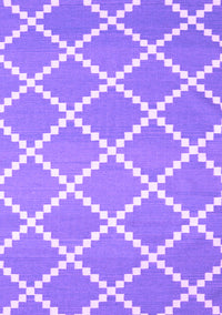 Abstract Purple Contemporary Rug, con2428pur