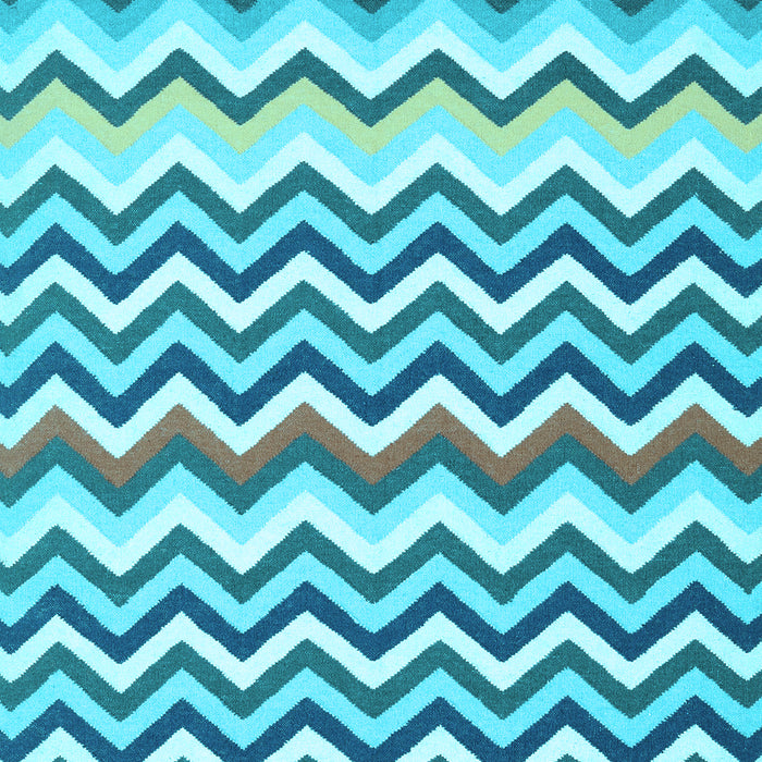 Abstract Light Blue Contemporary Rug, con2429lblu