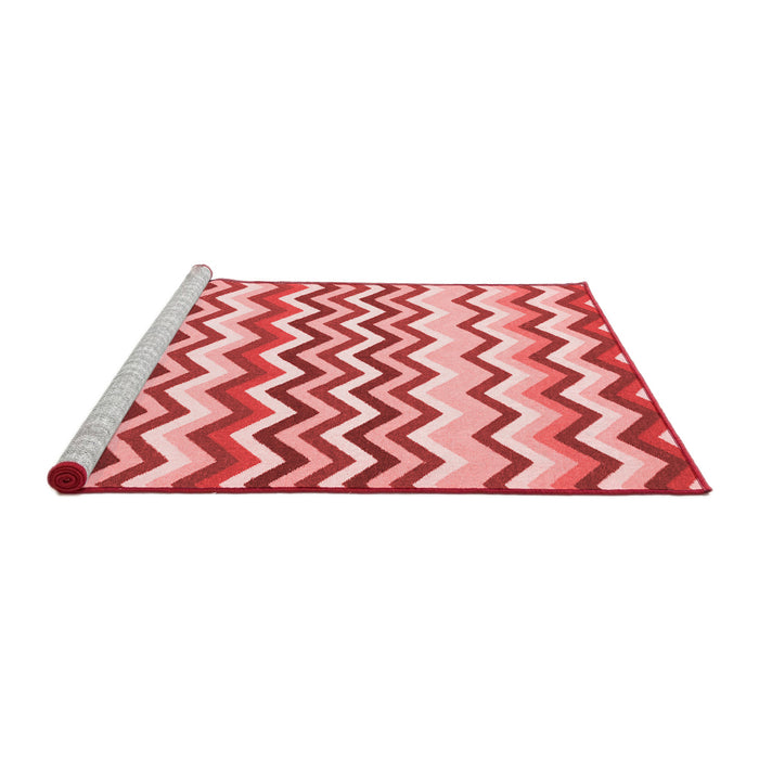 Contemporary Red Washable Rugs