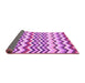 Sideview of Abstract Pink Contemporary Rug, con2429pnk