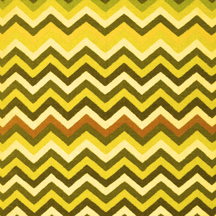 Abstract Yellow Contemporary Rug, con2429yw