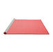 Contemporary Red Washable Rugs