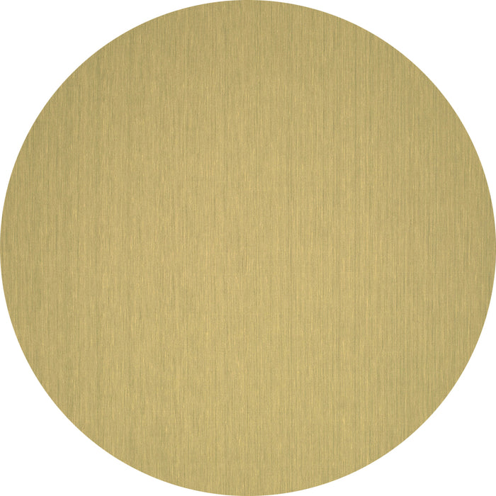 Round Machine Washable Abstract Brown Contemporary Rug, wshcon242brn