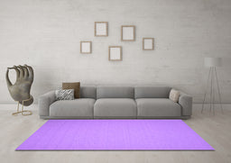 Machine Washable Abstract Purple Contemporary Area Rugs in a Living Room, wshcon242pur