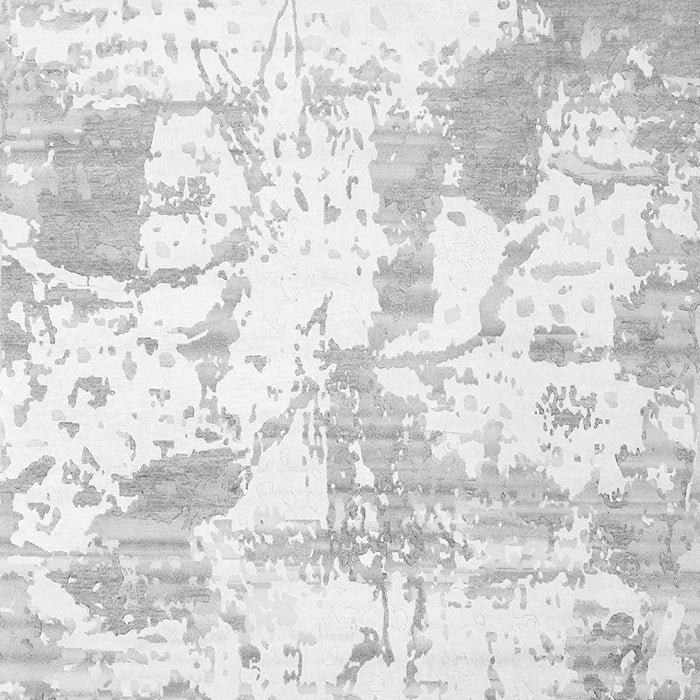 Abstract Gray Contemporary Rug, con2430gry