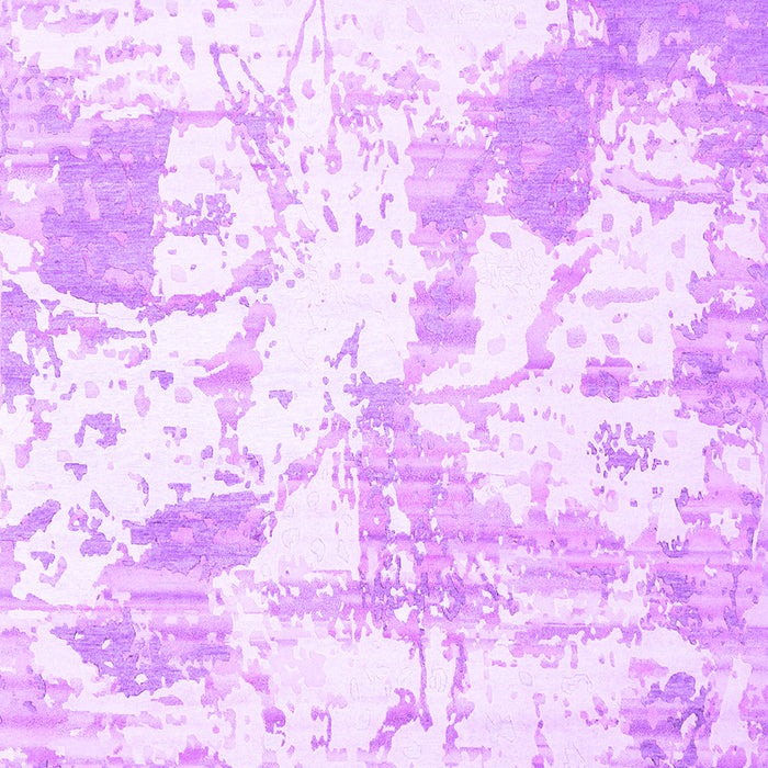 Machine Washable Abstract Purple Contemporary Area Rugs, wshcon2430pur