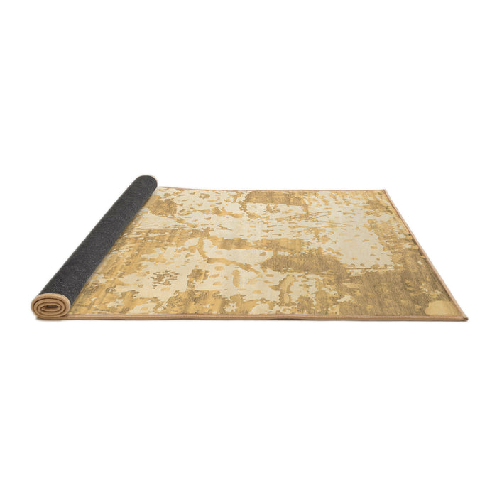 Sideview of Abstract Brown Contemporary Rug, con2430brn