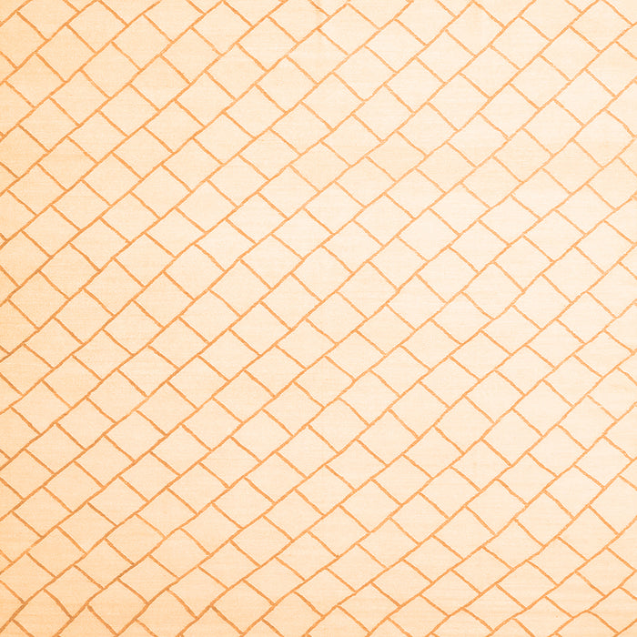 Serging Thickness of Solid Orange Modern Rug, con2431org