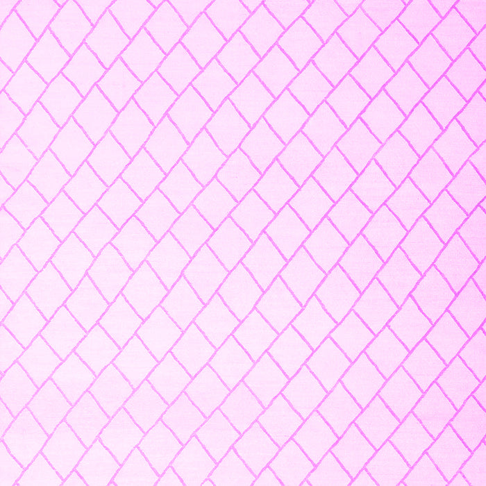 Machine Washable Solid Pink Modern Rug, wshcon2431pnk