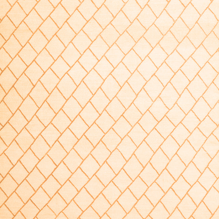 Solid Orange Modern Rug, con2431org