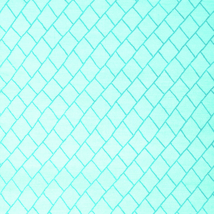 Solid Turquoise Modern Rug, con2431turq