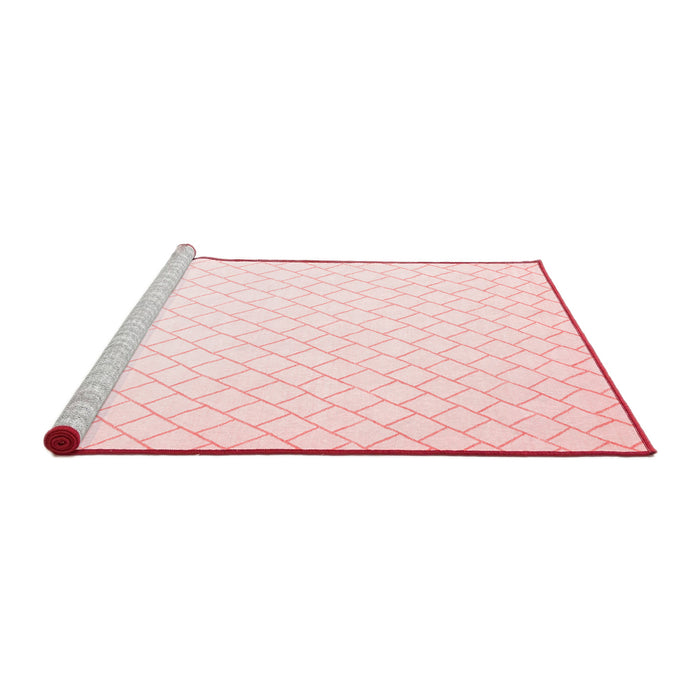 Modern Red Washable Rugs