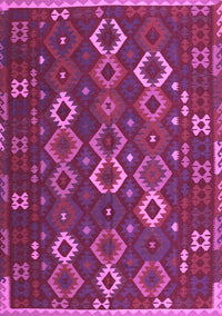 Oriental Purple Traditional Rug, con2432pur