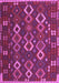 Oriental Purple Traditional Rug, con2432pur