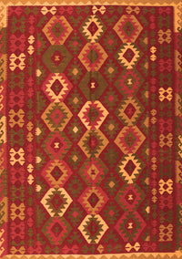 Oriental Orange Traditional Rug, con2432org