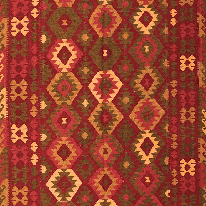Oriental Orange Traditional Rug, con2432org