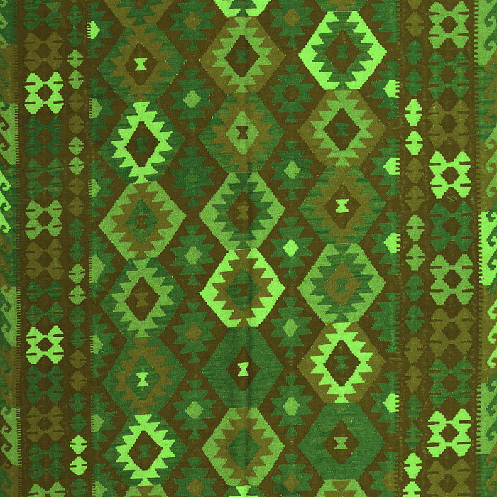 Oriental Green Traditional Rug, con2432grn