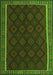 Oriental Green Traditional Rug, con2433grn