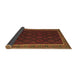 Sideview of Oriental Brown Traditional Rug, con2433brn