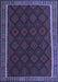 Oriental Blue Traditional Rug, con2433blu