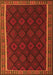 Oriental Orange Traditional Rug, con2433org