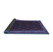 Sideview of Oriental Blue Traditional Rug, con2433blu