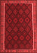 Oriental Red Traditional Area Rugs