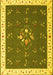 Machine Washable Abstract Yellow Contemporary Rug, wshcon2434yw