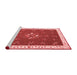 Contemporary Red Washable Rugs