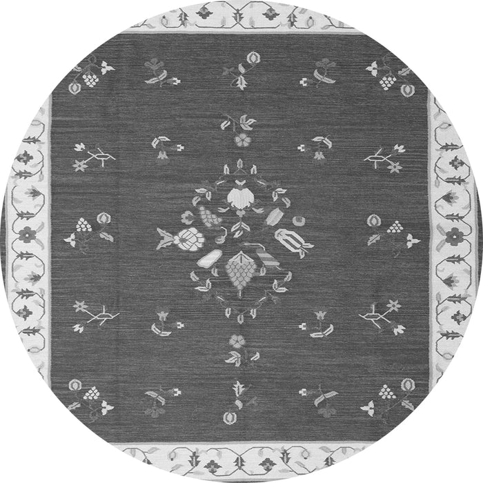Machine Washable Abstract Gray Contemporary Rug, wshcon2434gry