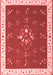 Abstract Red Contemporary Area Rugs