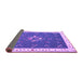 Sideview of Abstract Purple Contemporary Rug, con2434pur