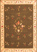 Serging Thickness of Machine Washable Abstract Orange Contemporary Area Rugs, wshcon2434org