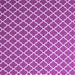 Square Machine Washable Trellis Purple Modern Area Rugs, wshcon2435pur