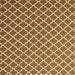 Square Machine Washable Trellis Brown Modern Rug, wshcon2435brn