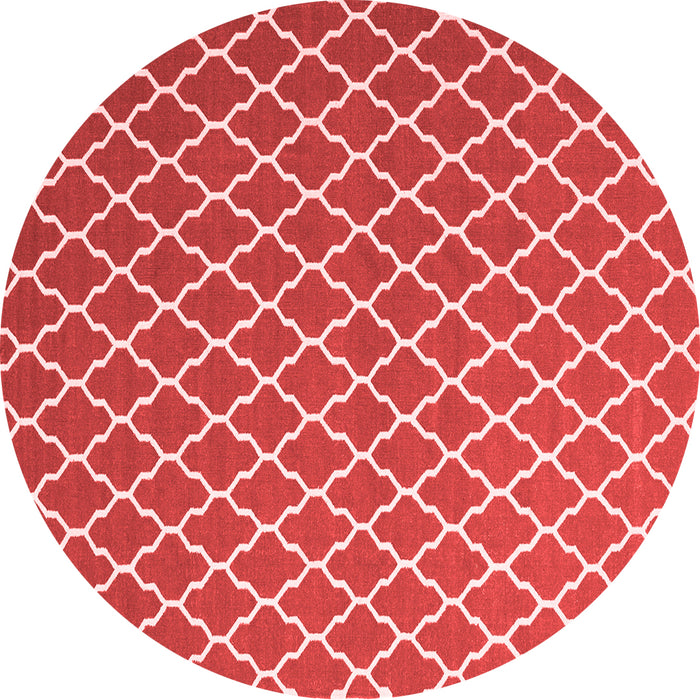 Trellis Red Modern Rug, con2435red