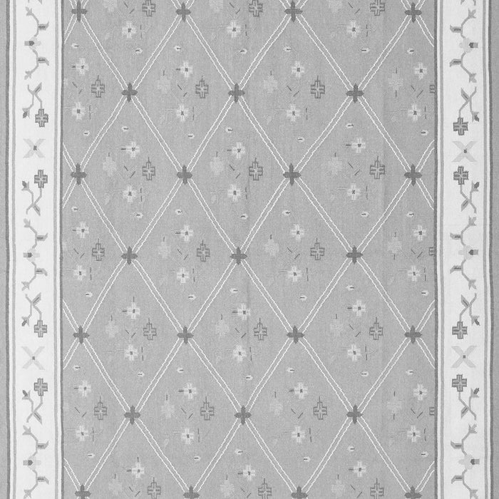 Abstract Gray Contemporary Rug, con2436gry
